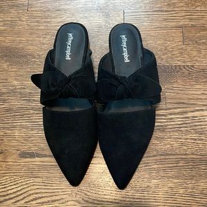 Black Jeffrey Campbell mule